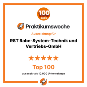 RST wurde als eines von fünf Unternehmen der Region Osnabrück unter die Top 100 der Praktikumswoche 2023 gewählt.