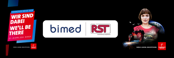 RST and Bimed at the Hannover Messe 2024: Visit us in hall 13 at stand C71 