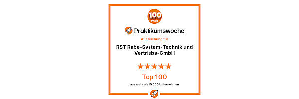 RST was one of five companies in the Osnabrück region to be selected as one of the top 100 companies for Internship Week 2023.