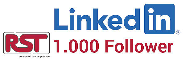 Mehr als 1.000 Follower folgen RST auf LinkedIn