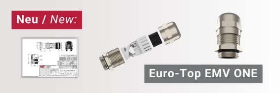 The new Euro-Top EMC ONE made from nickel-plated brass: quick and easy to install in just a few simple steps.