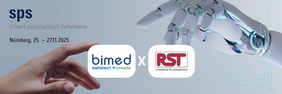 RST und Bimed auf der SPS - smart production solutions 2025 in Halle 9 Stand 470 RST und Bimed auf der SPS - smart production solutions 2025 in Halle 9 Stand 470