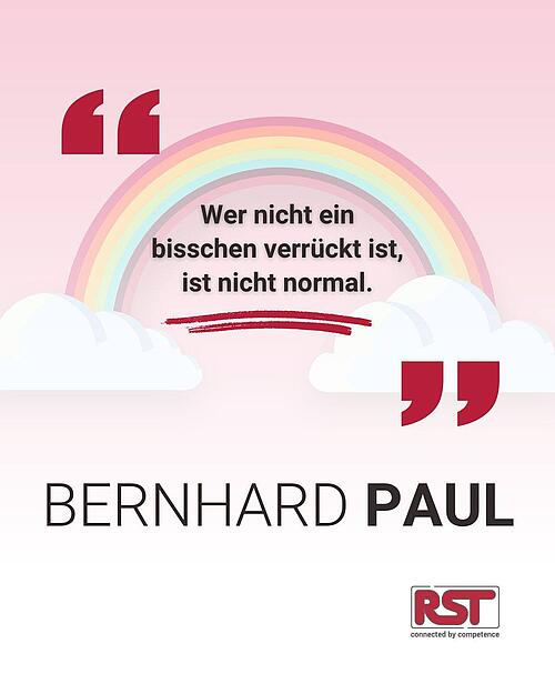 „Wer nicht ein bisschen verrückt ist, ist nicht normal!“
Bernhard Paul (Österreichischer Circusdirektor, Reiseleiter auf...