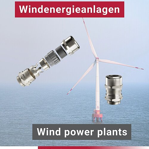 Unsere Lösungen für #Windenergieanlagen: EMV-Kabelverschraubungen

#Windräder sind im Betrieb sehr vielen verschiedenen...