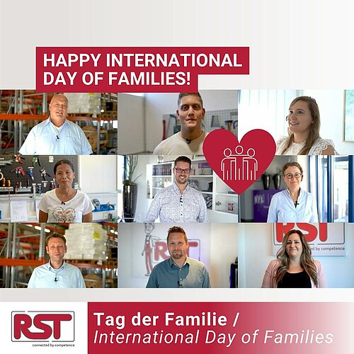 Wir wünschen allen einen schönen Internationalen Tag der Familie der @unitednations!

Bei RST sind wir nicht nur ein gut...