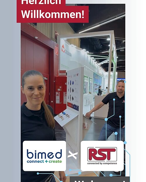 Herzlich Willkommen am Gemeinschaftsstand von #RST zusammen mit unserem starken Partner @bimedteknikaletler auf der...