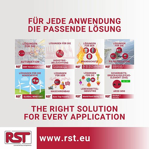 Wir haben die passende Lösung für jede Anwendung:

#Automatisierung, #Maschinenbau, #Photovoltaik, #Windenergie,...