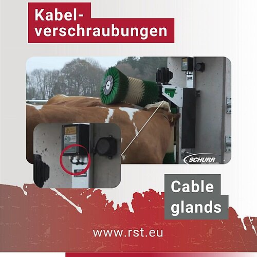 Wir sind immer wieder überrascht, wo überall #Kabelverschraubungen von #RST eingesetzt werden: 🤩

An den automatischen...