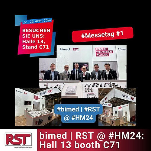 Herzlich Willkommen an unserem Gemeinschaftsstand von @bimedteknikaletler und #RST auf der @hannover_messe 2024!

👉🏻...