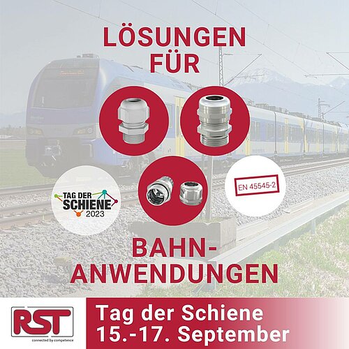 Unsere Lösung für #Bahnanwendungen zum @tagderschiene:

Die #Kabelverschraubungen EURO-TOP PA RAIL, EURO-TOP MS RAIL und...