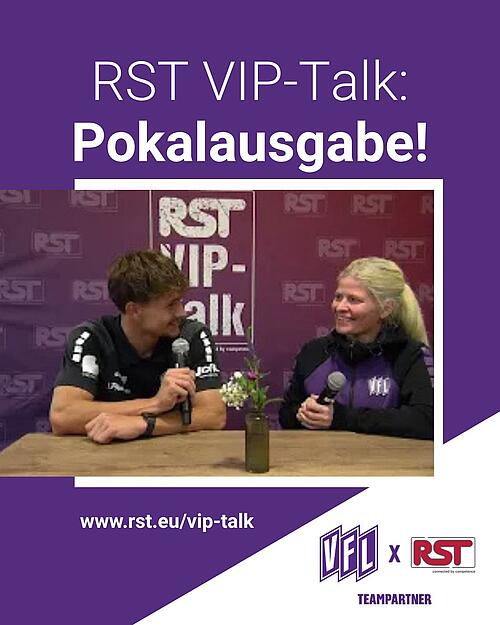 #RST VIP-Talk Pokalausgabe mit Robin Fabinski
🎥🎤⚽💜🤍

Nach dem Pokalspiel am Mittwochabend endet für den @vflosnabrueck...